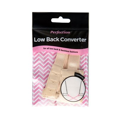 Natural low back bra converter